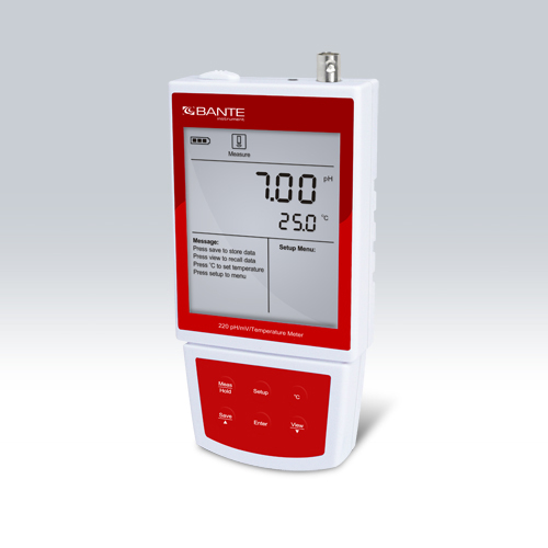 般特Bante220經(jīng)濟型便攜式pH計