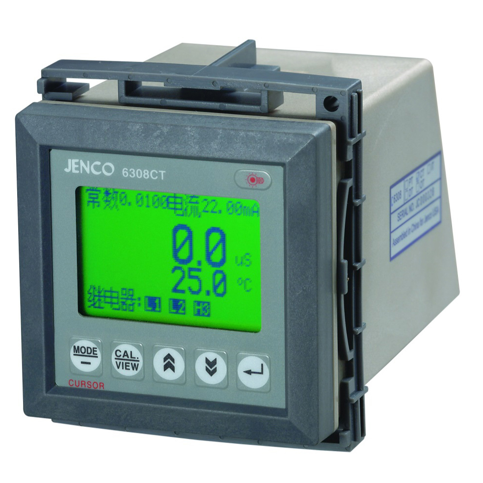 Conductivity/Salnity/Temp. Controller 工業微電腦型電導率/鹽度/溫度控制器 6308CST